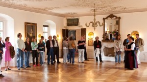 Weisser Saal im Wasserschloss Mitwitz